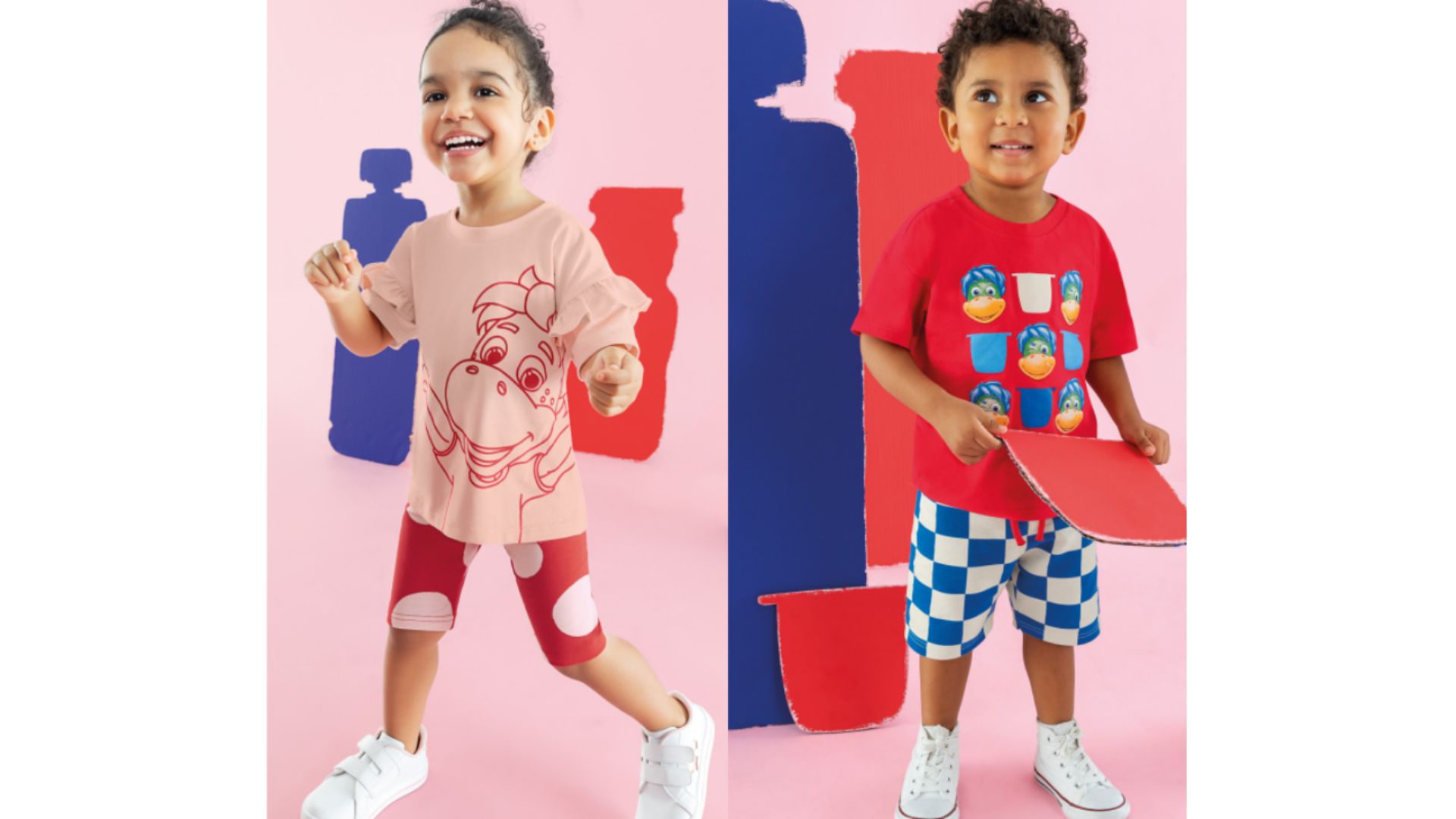 Cole&ccedil;&atilde;o Danoninho e Malwee Kids