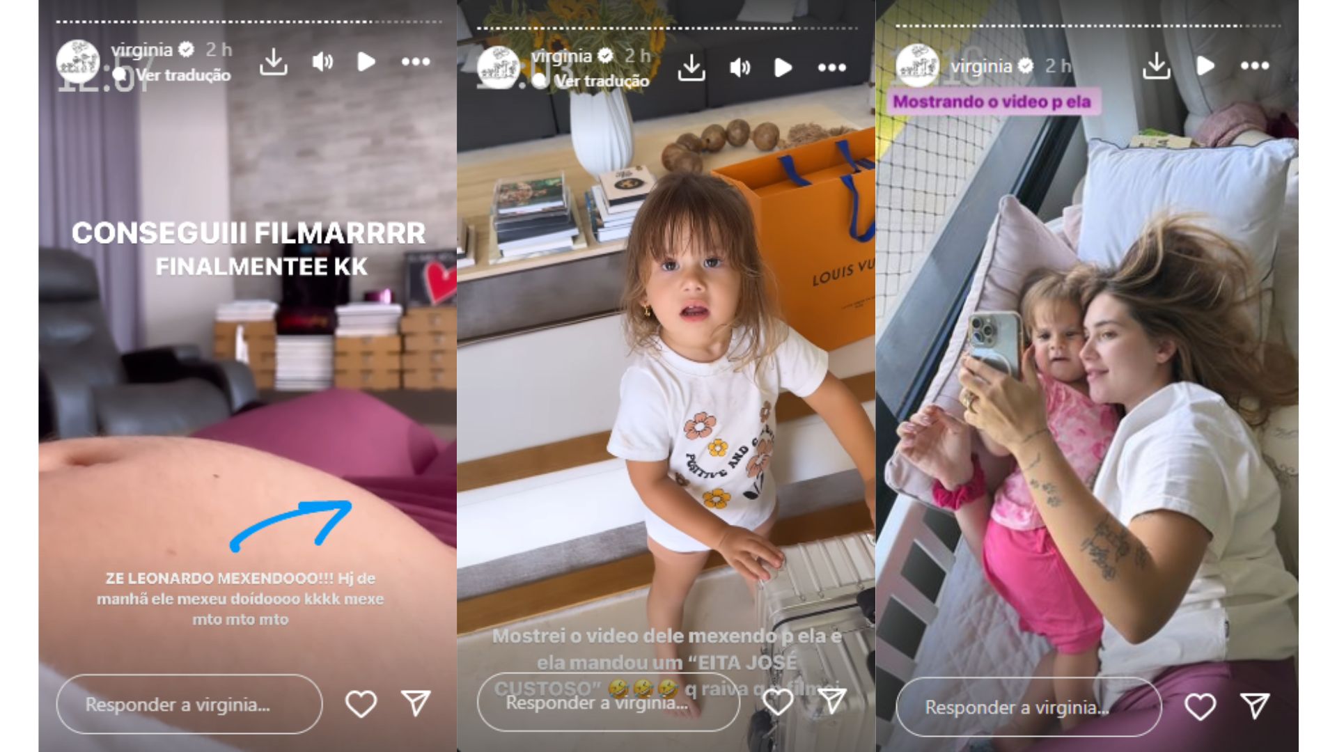 Maria Alice, Maria Flor e Virginia