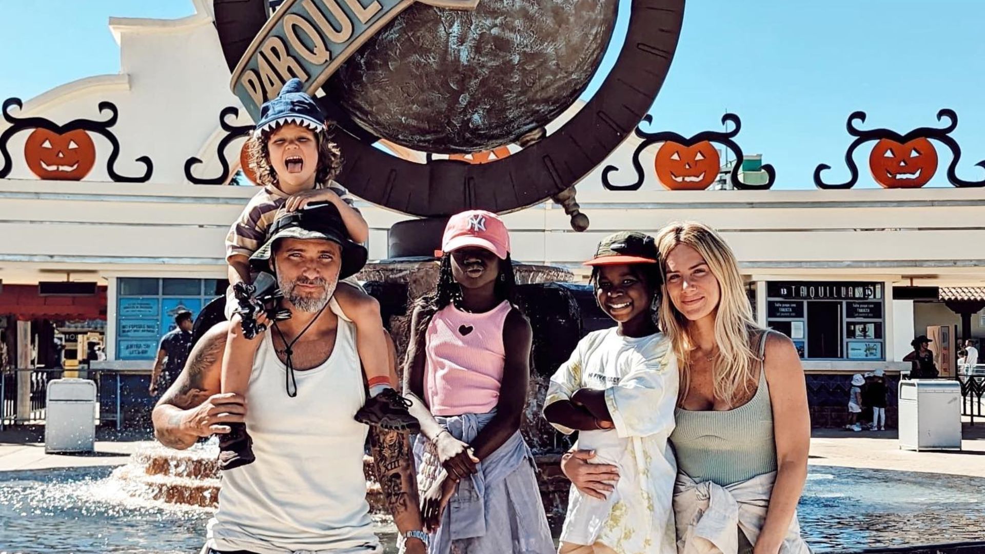 Giovanna Ewbank, Bruno Gagliasso, Titi Ewbank Gagliasso, Bless Ewbank Gagliasso, Zyan Ewbank Gagliasso