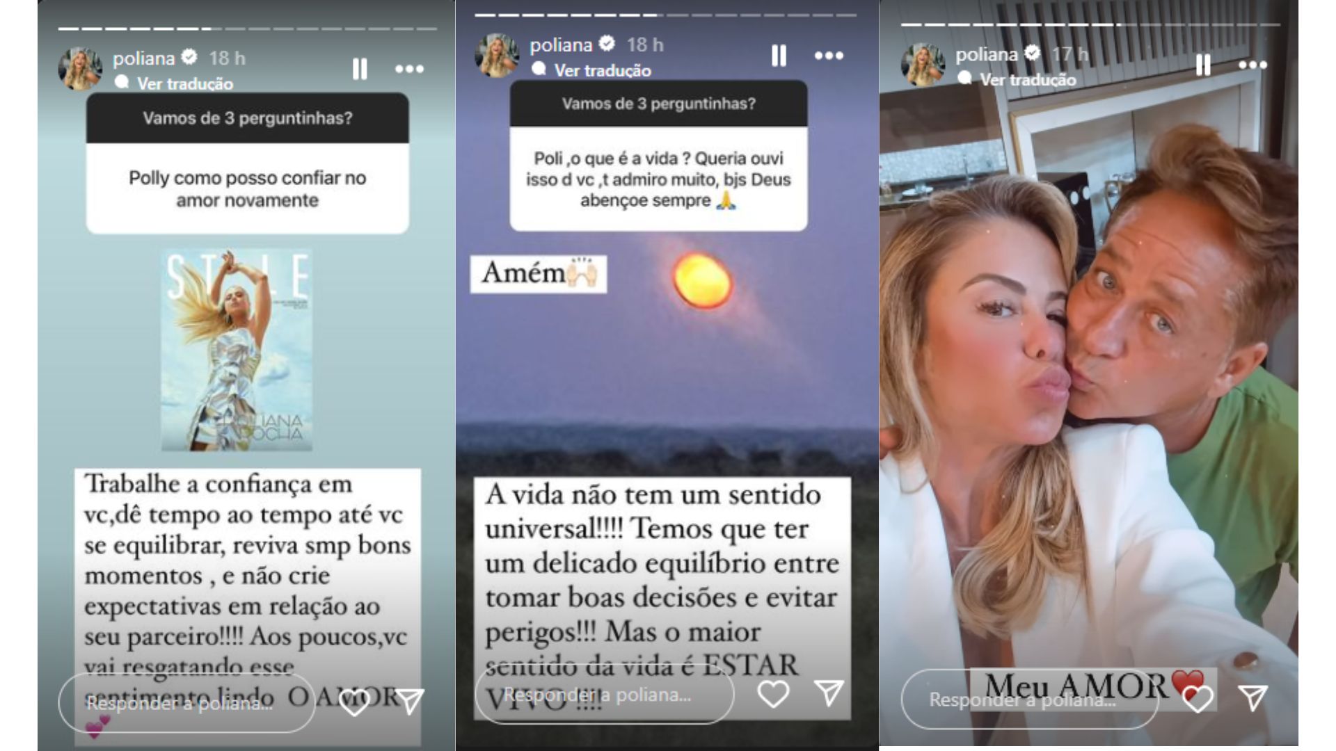 Poliana Rocha e Leonardo