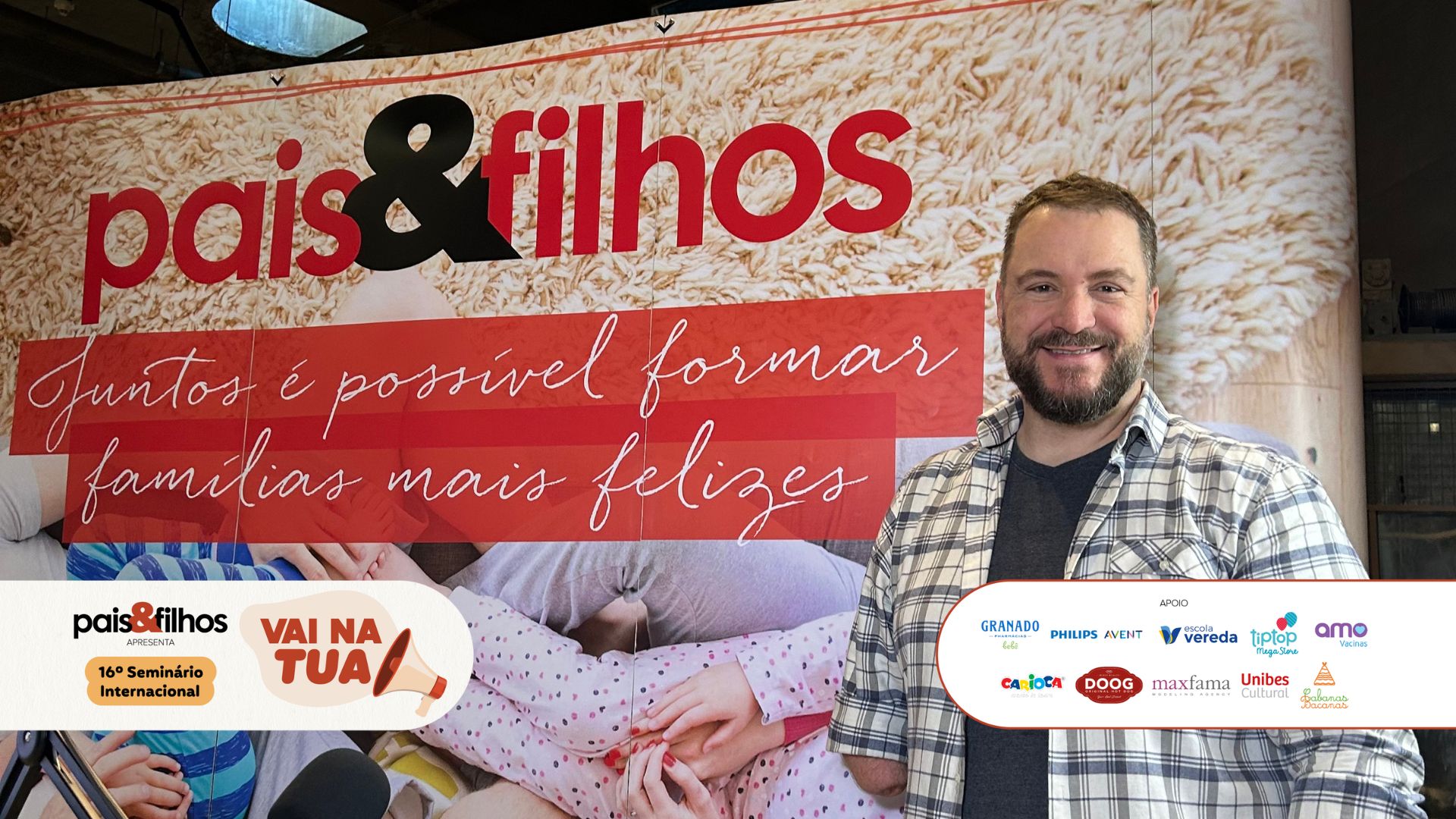 Beto Bigatti nos podcasts do 16&ordm; Semin&aacute;rio Internacional Pais&Filhos