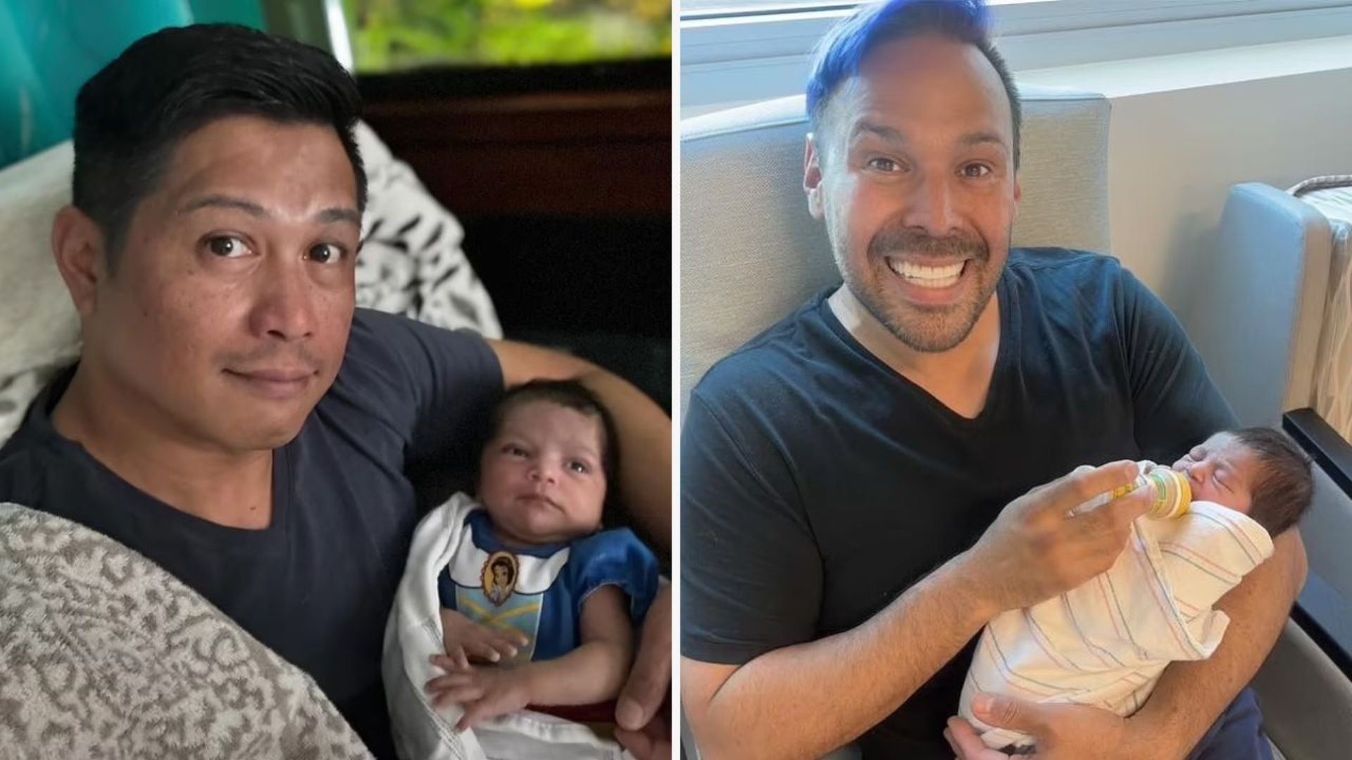 Casal com beb&ecirc;