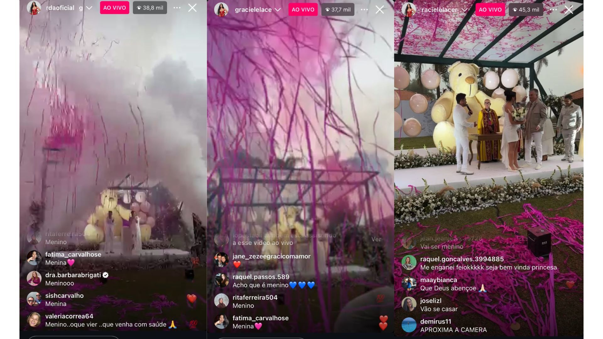 Ch&aacute; revela&ccedil;&atilde;o