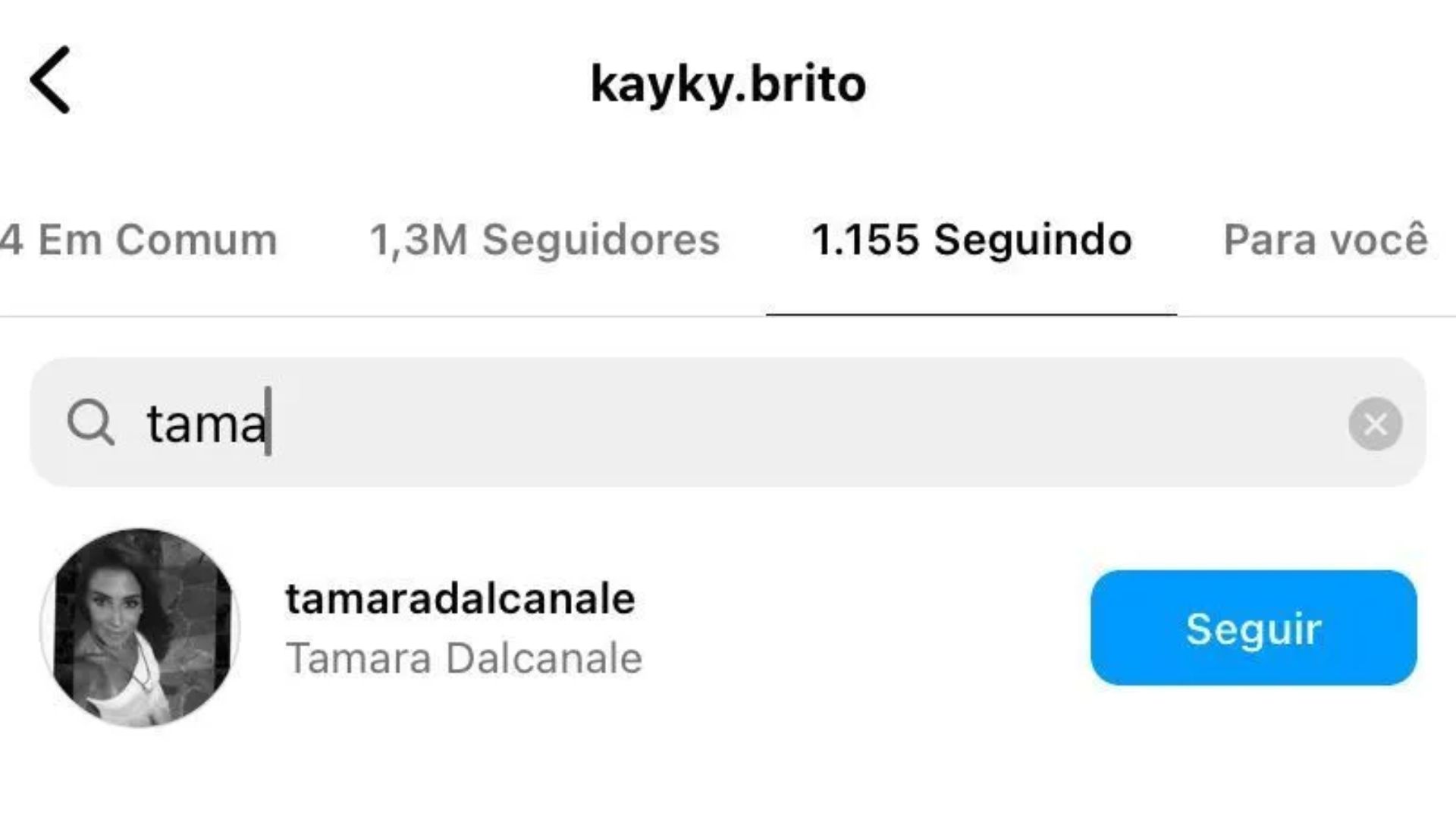 Instagram de Kayky Brito