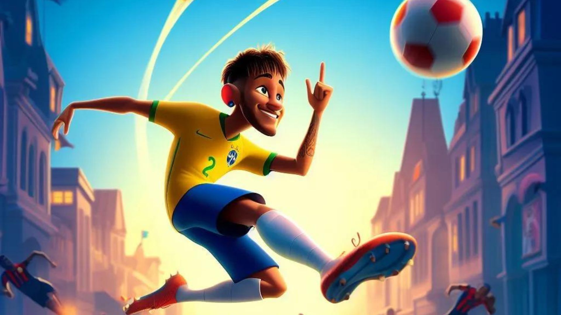 Neymar em vers&atilde;o animada