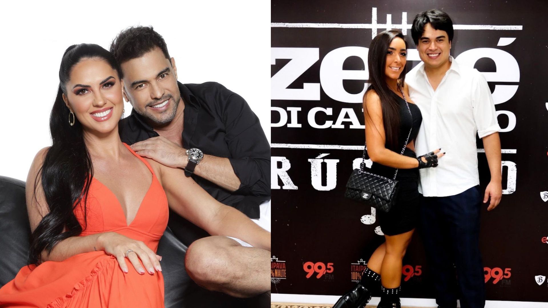 Graciele Lacerda, Zez&eacute; di Camargo, Amabylle Eiroa e Igor Camargo