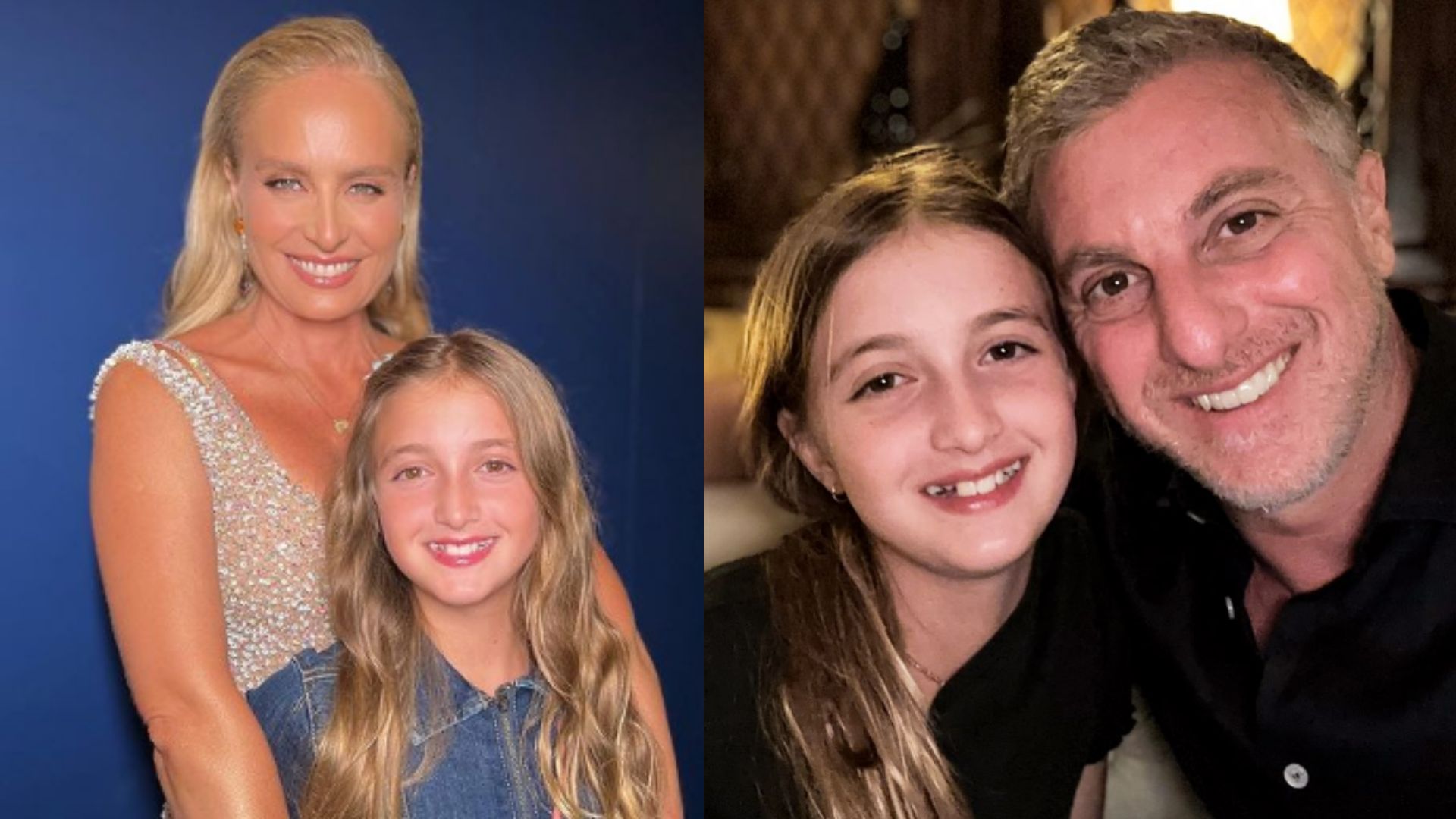 Angelica e Luciano Huck e a filha ca&ccedil;ula, Eva