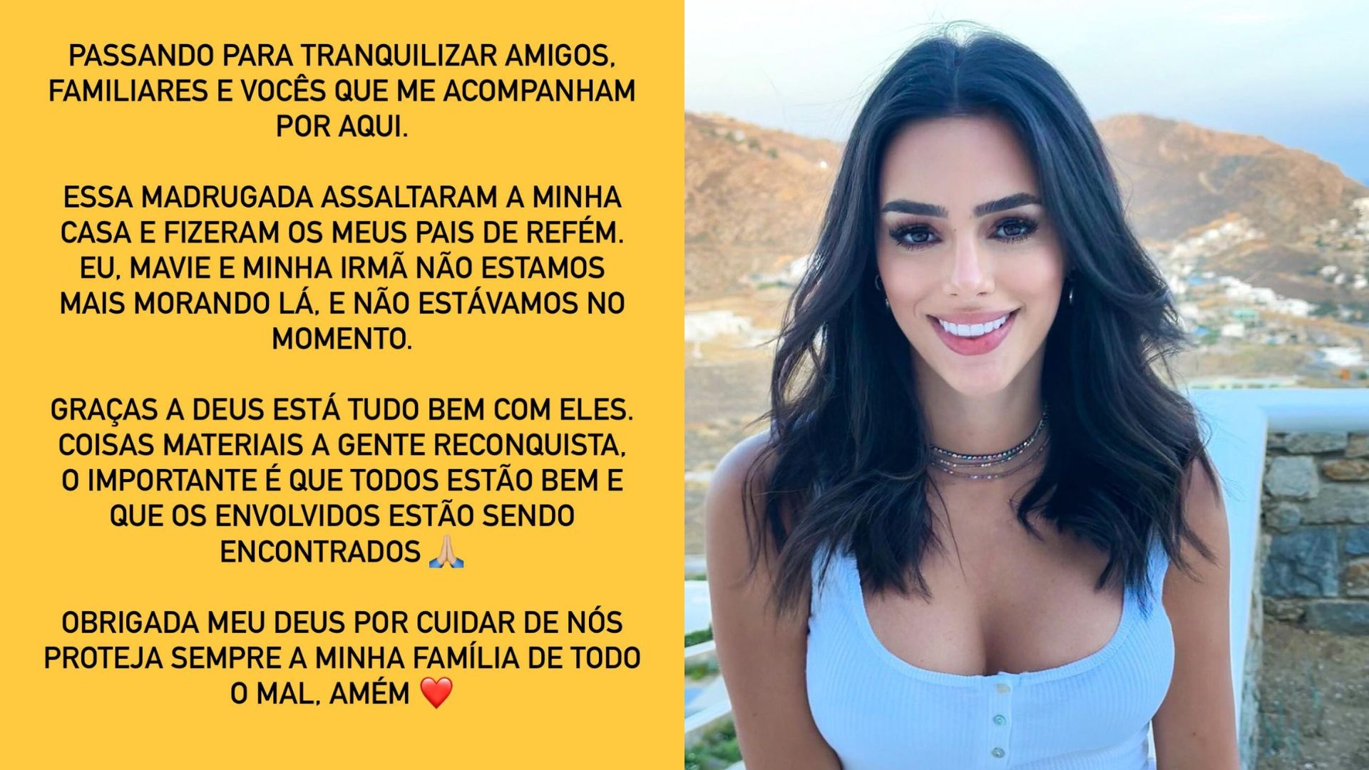 Story Bruna Biancardi invas&atilde;o casa
