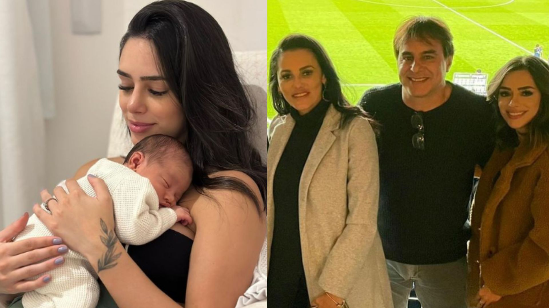Bruna Biancardi, Mavie, Edson, Telma, av&oacute;s filha Neymar Jr.