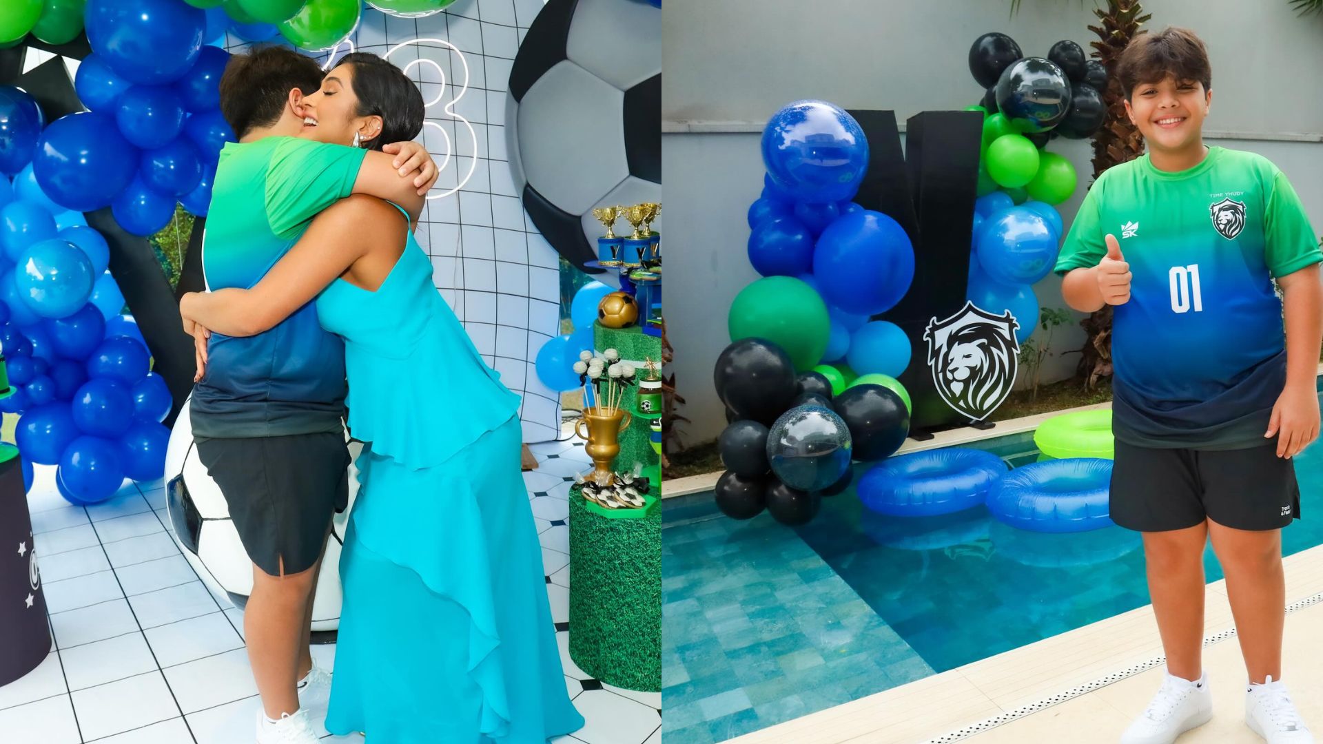 Mileide Mihaile e Yhudy, filho com Wesley Safad&atilde;o