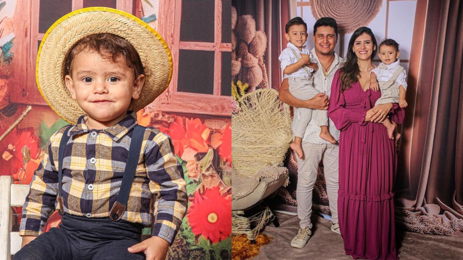 Fam&iacute;lia e beb&ecirc; que foi deixado sozinho no escuro com baratas em creche em Parano&aacute;