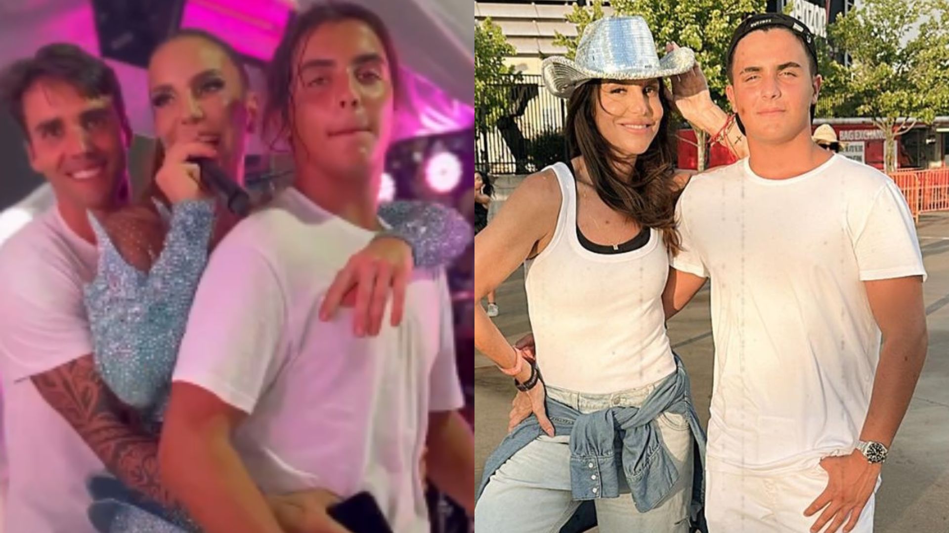 Ivete Sangalo e fam&iacute;lia