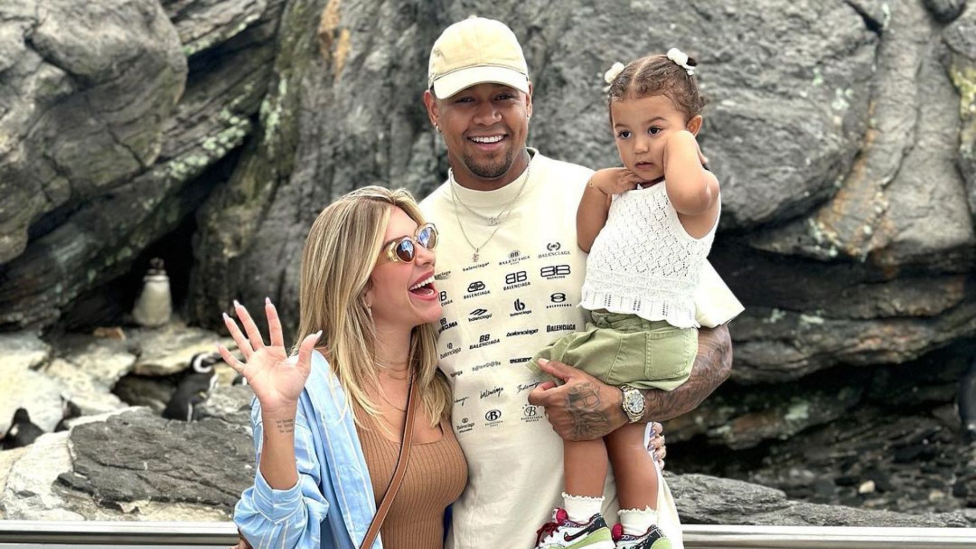 Léo Santana, Lore Improta e Liz