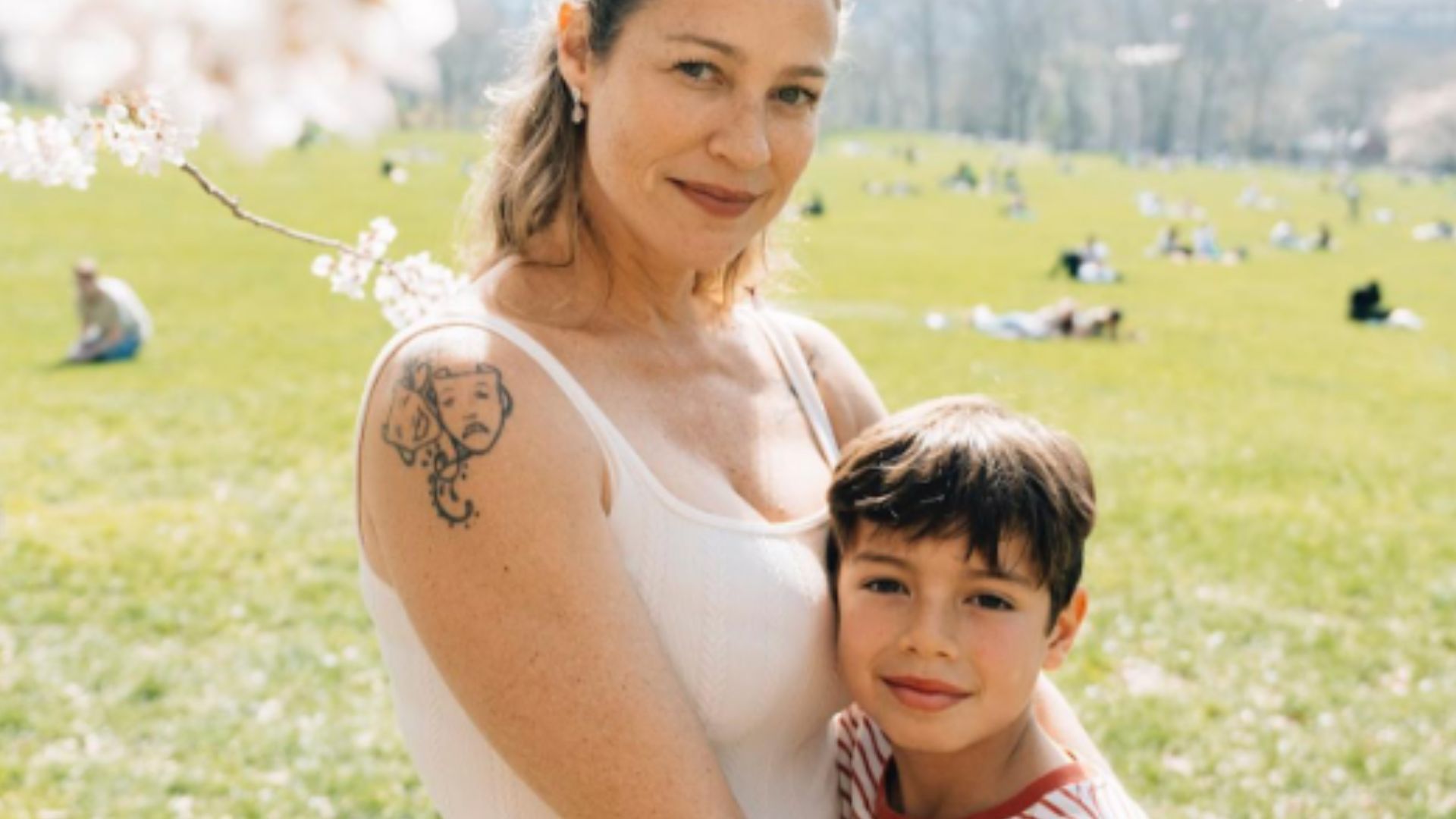 Luana Piovani e filho