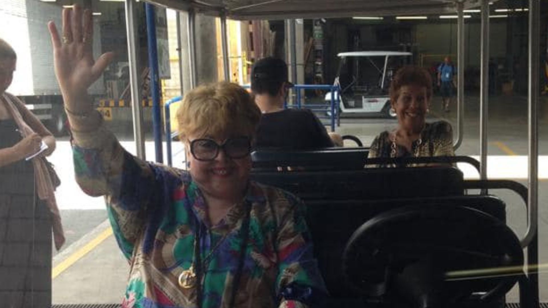 Maria Dercimar Gon&ccedil;alves Senra, &uacute;nica filha de Dercy Gon&ccedil;alves