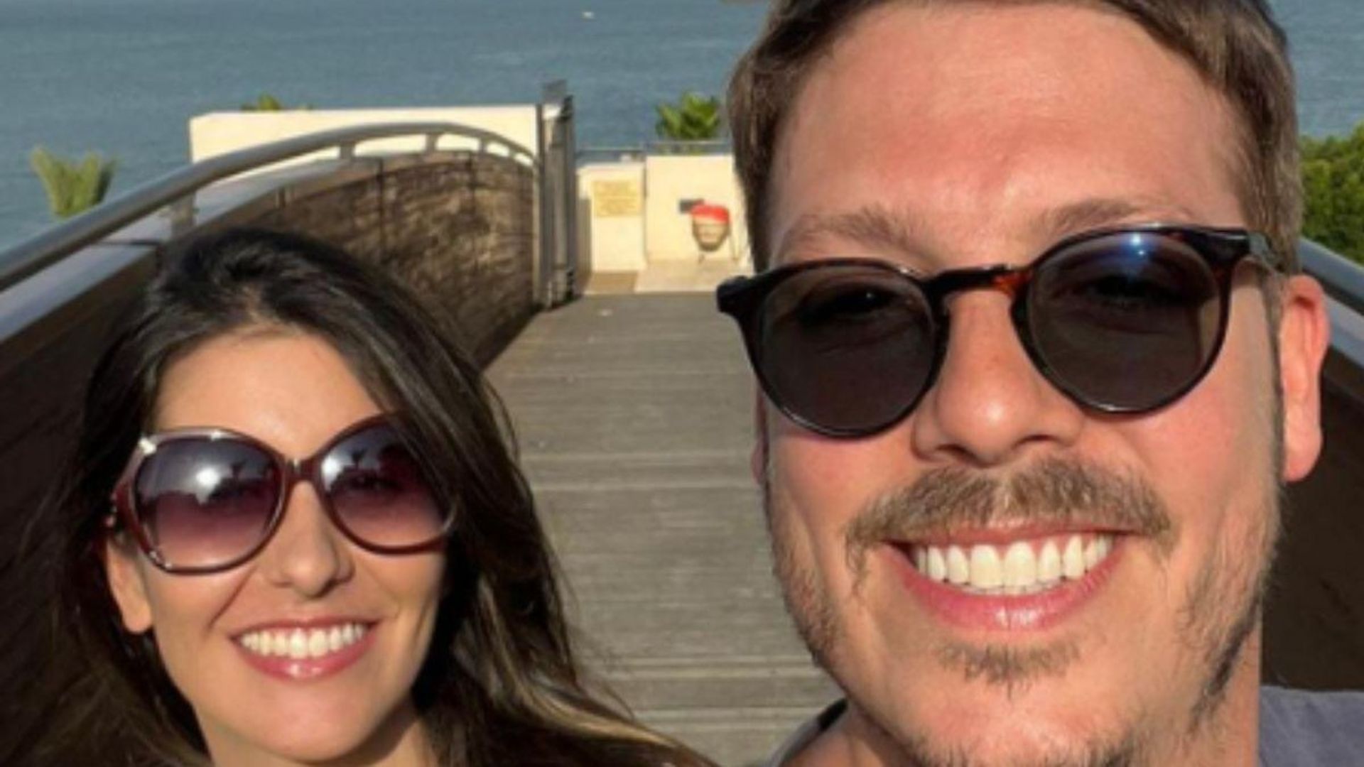 Nataly Mega e Fabio Porchat