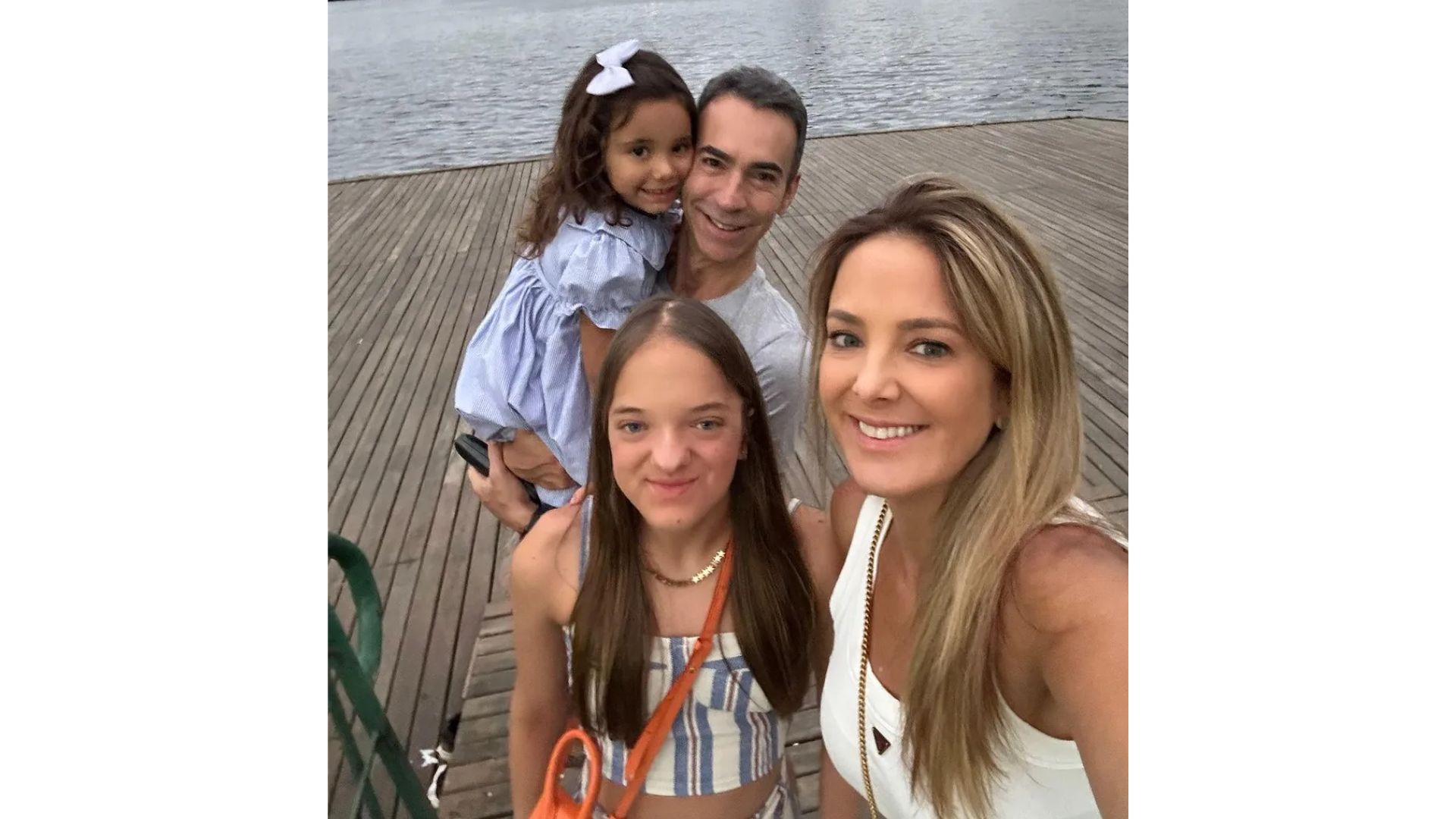 Ticiane Pinheiro e família