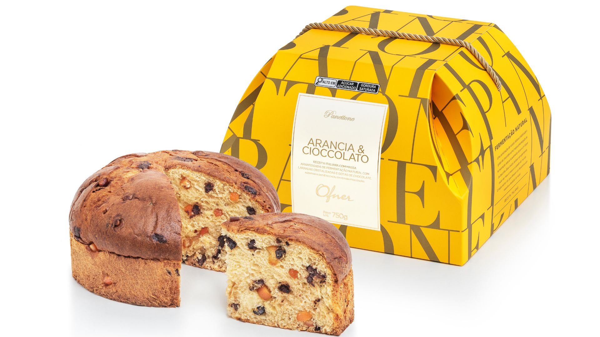 Panetone genov&ecirc;s Arancia & Cioccolato da Ofner