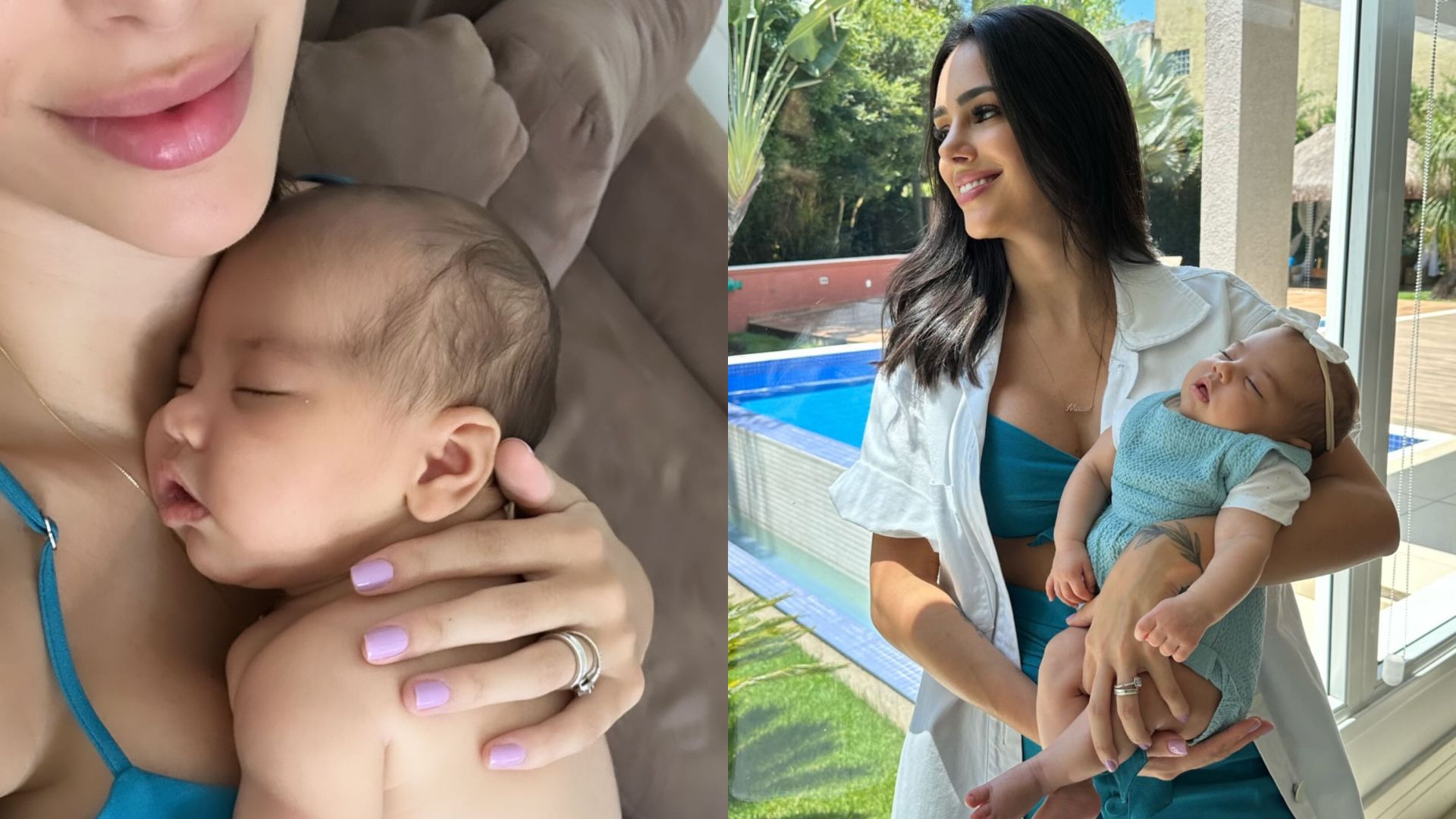 Bruna Biancardi e Mavie, sua filha com Neymar Jr.