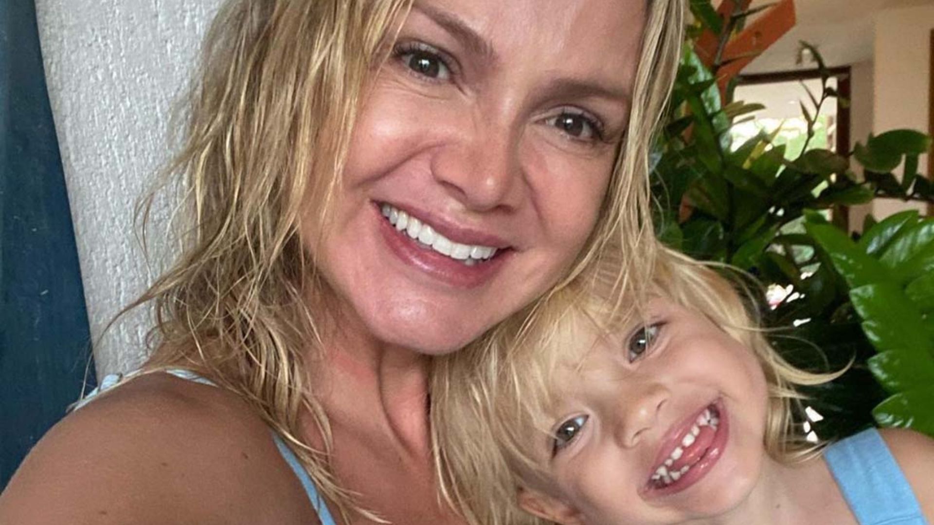 Eliana e a filha Manuela