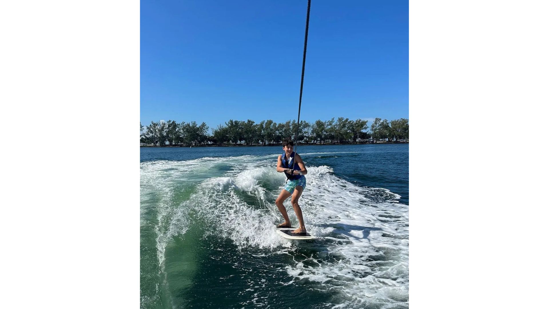 Ele completou 14 anos