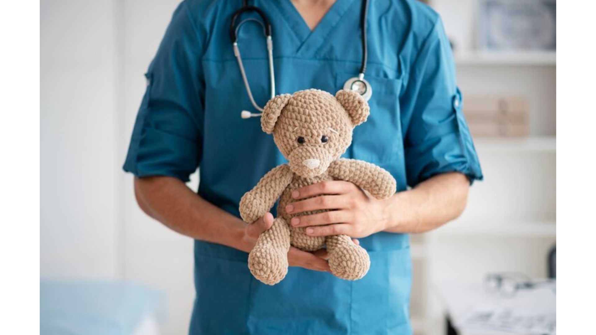 O menino precisou passar por uma consulta