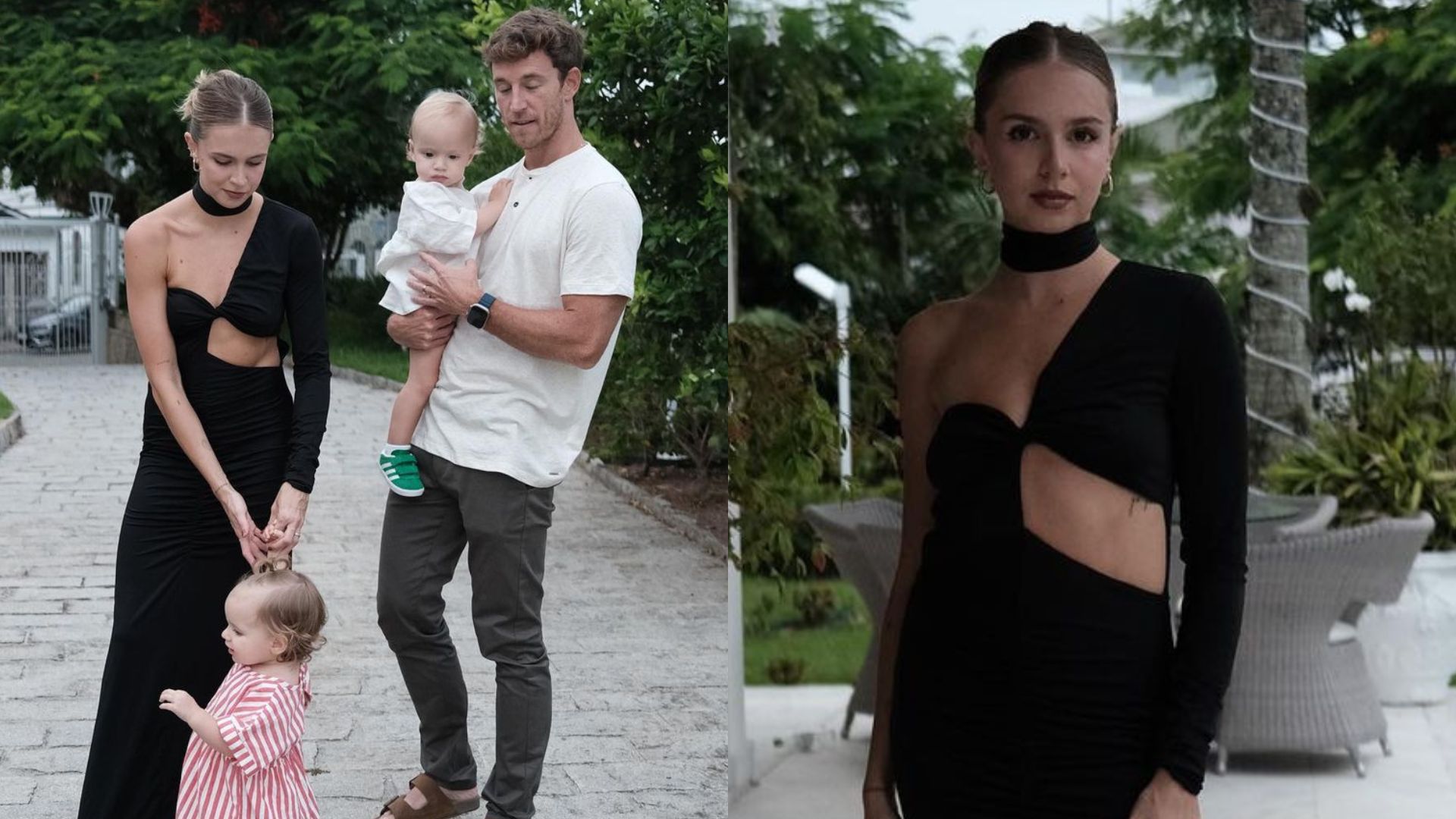 Isabella Scherer, Rodrigo Calazans e os g&ecirc;meos Mel e Bento