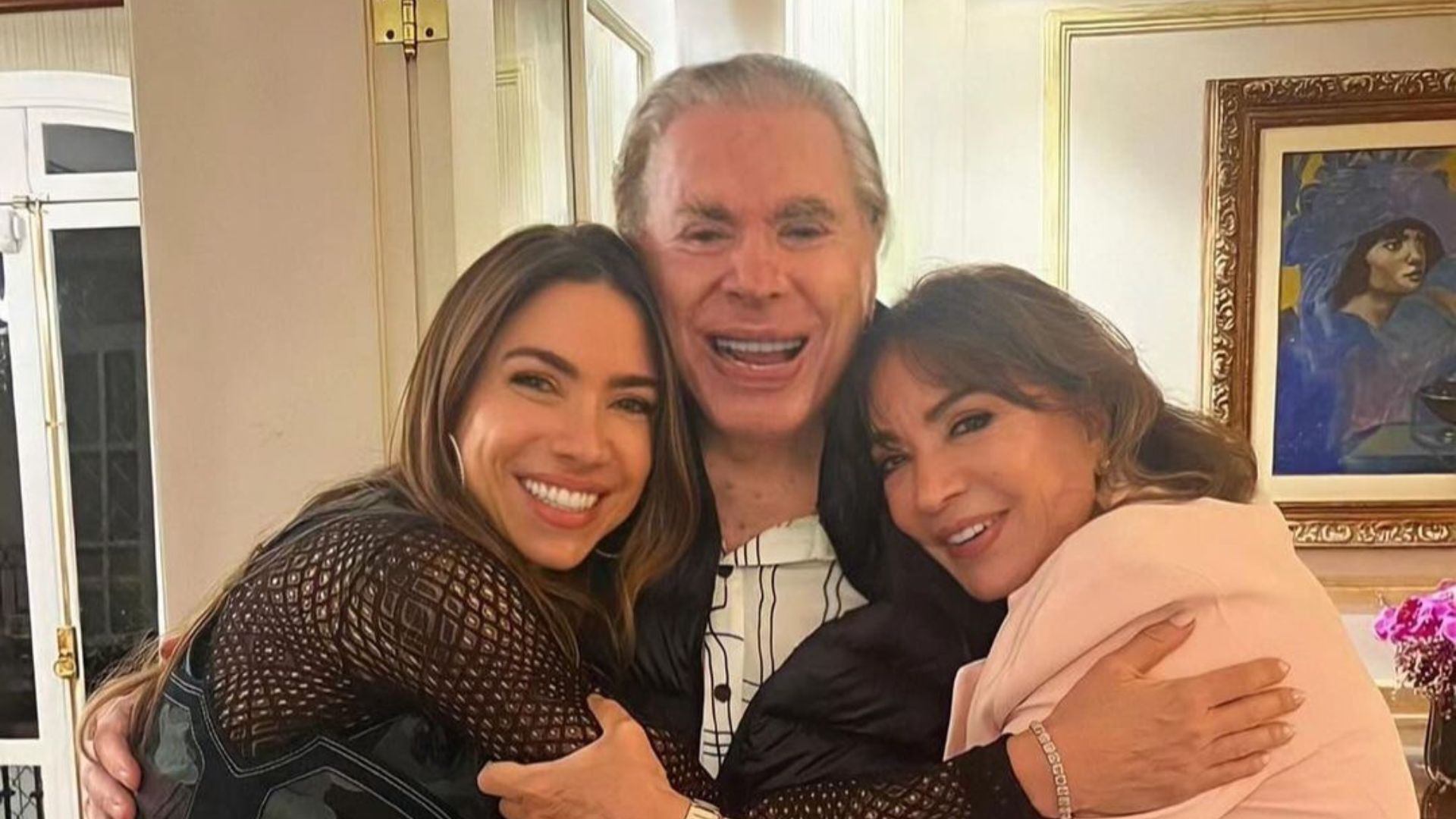 Fam&iacute;lia posando para foto 