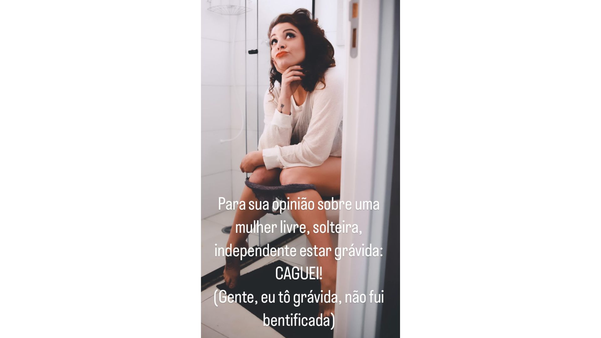 A atriz rebateu as críticas