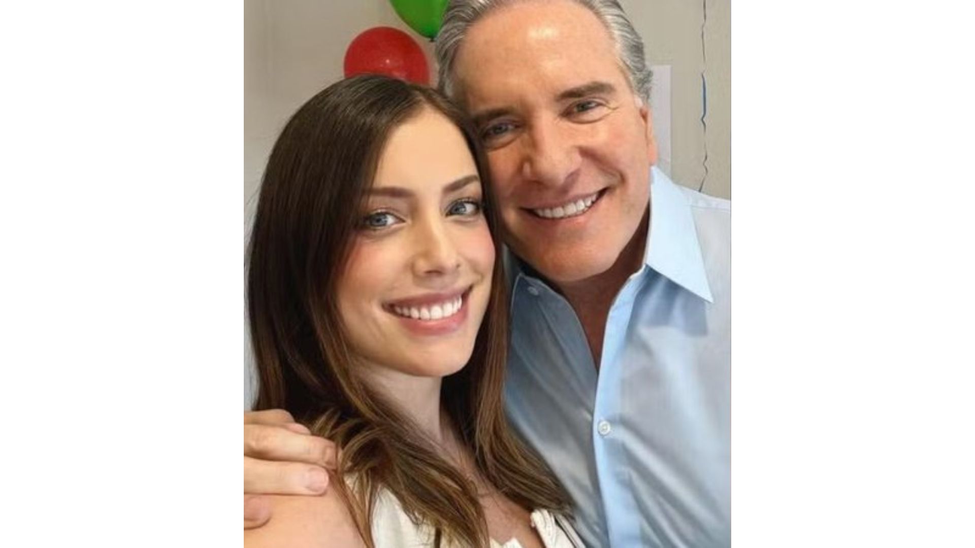 Fabiana Justus e o pai, Roberto Justus