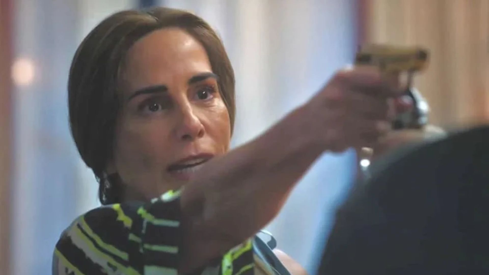 Gloria Pires como Irene em Terra e Paix&atilde;o