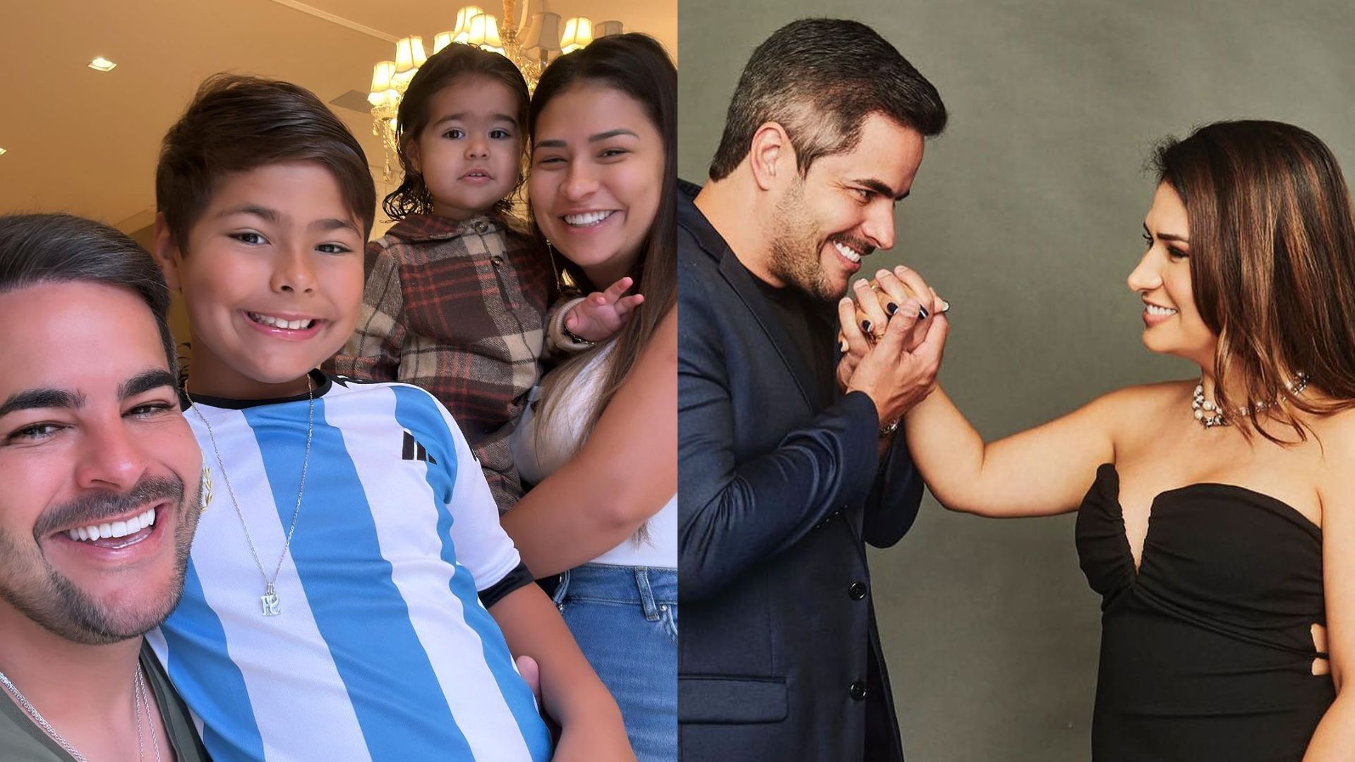 Kaka Diniz, filhos, Simone Mendes