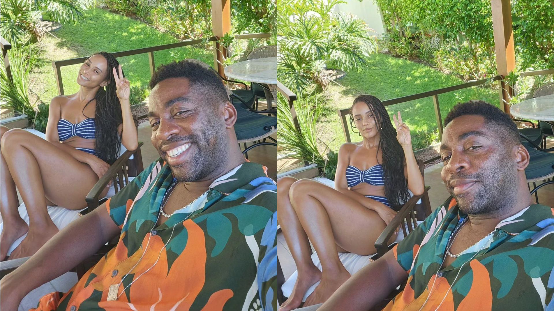 Ta&iacute;s Araujo e L&aacute;zaro Ramos