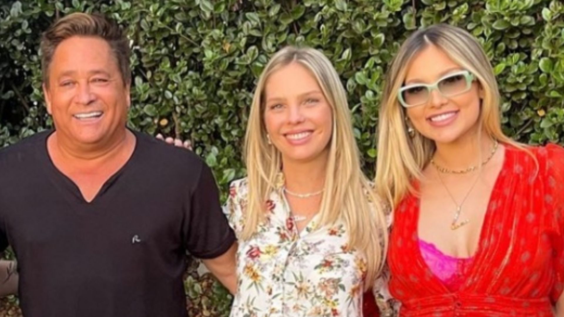 Leonardo, Thais Gebelein e Virginia Fonseca