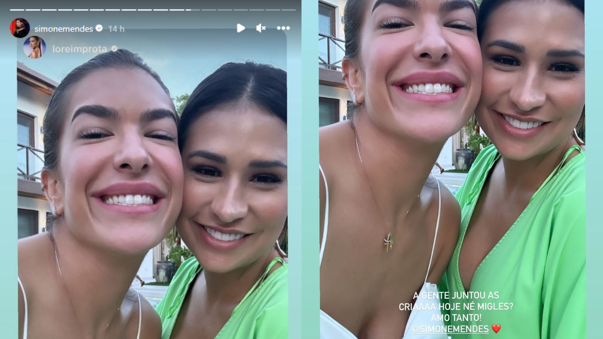 Lore Improta e Simone Mendes