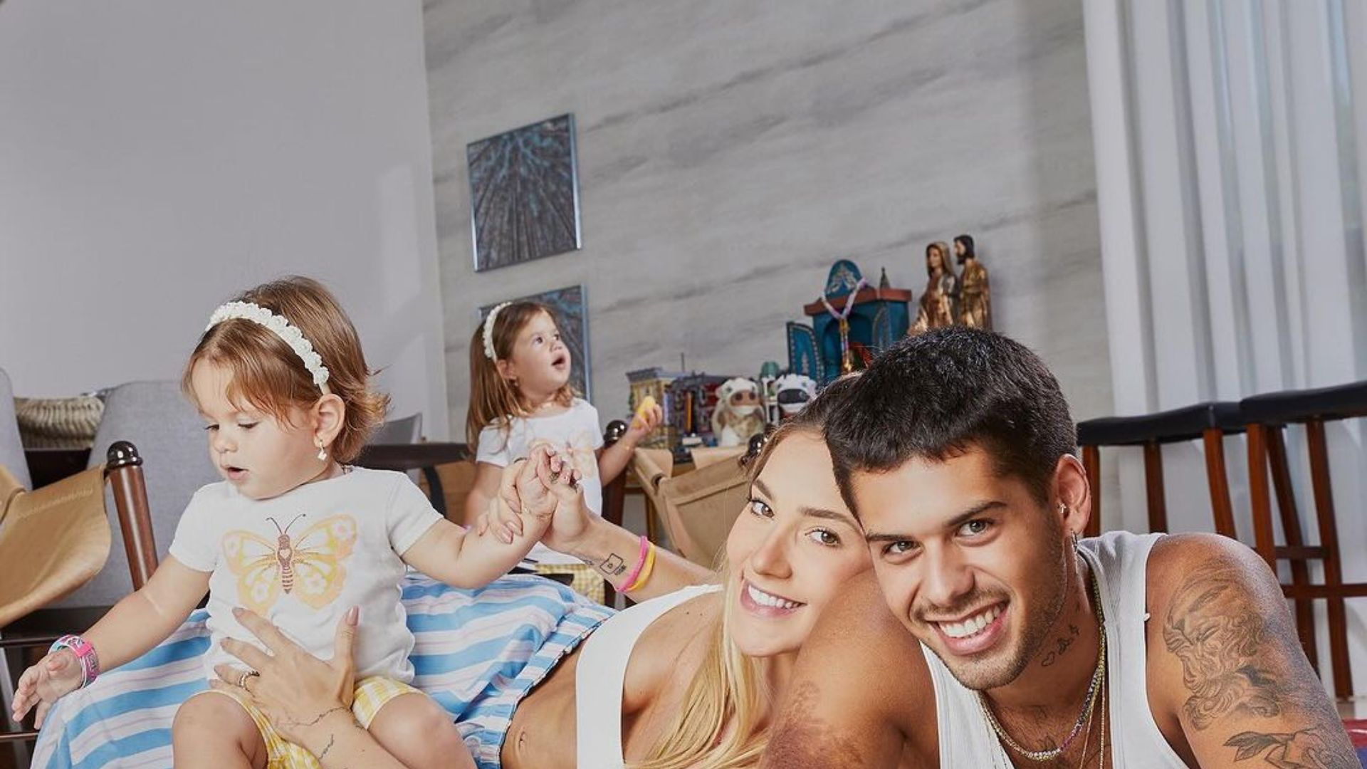 Virginia Fonseca, Z&eacute; Felipe, Maria Alice e Maria Flor