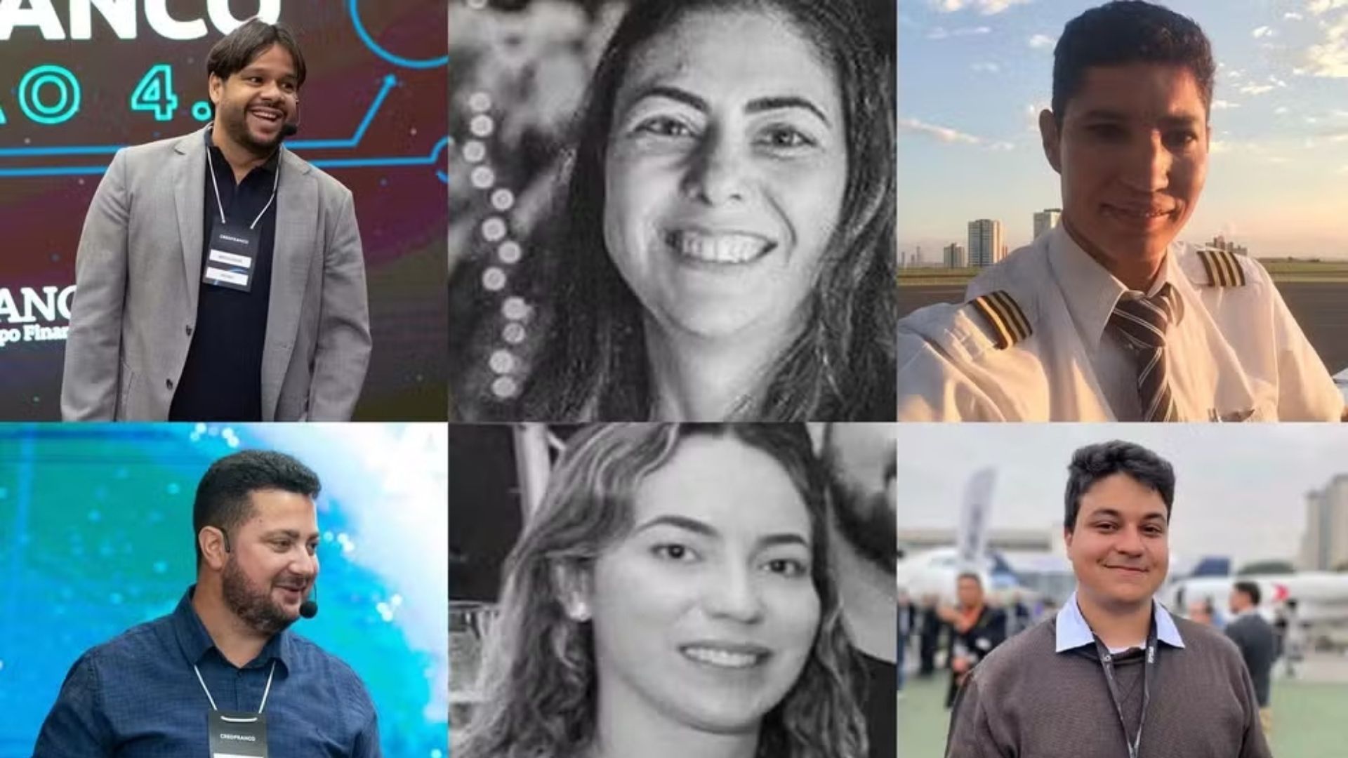 V&iacute;timas de queda de avi&atilde;o em Itapeva