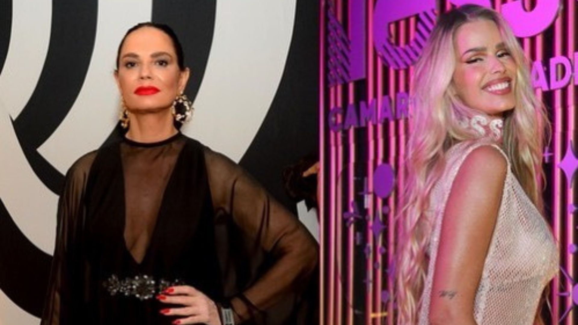 Yasmin e Luiza Brunet