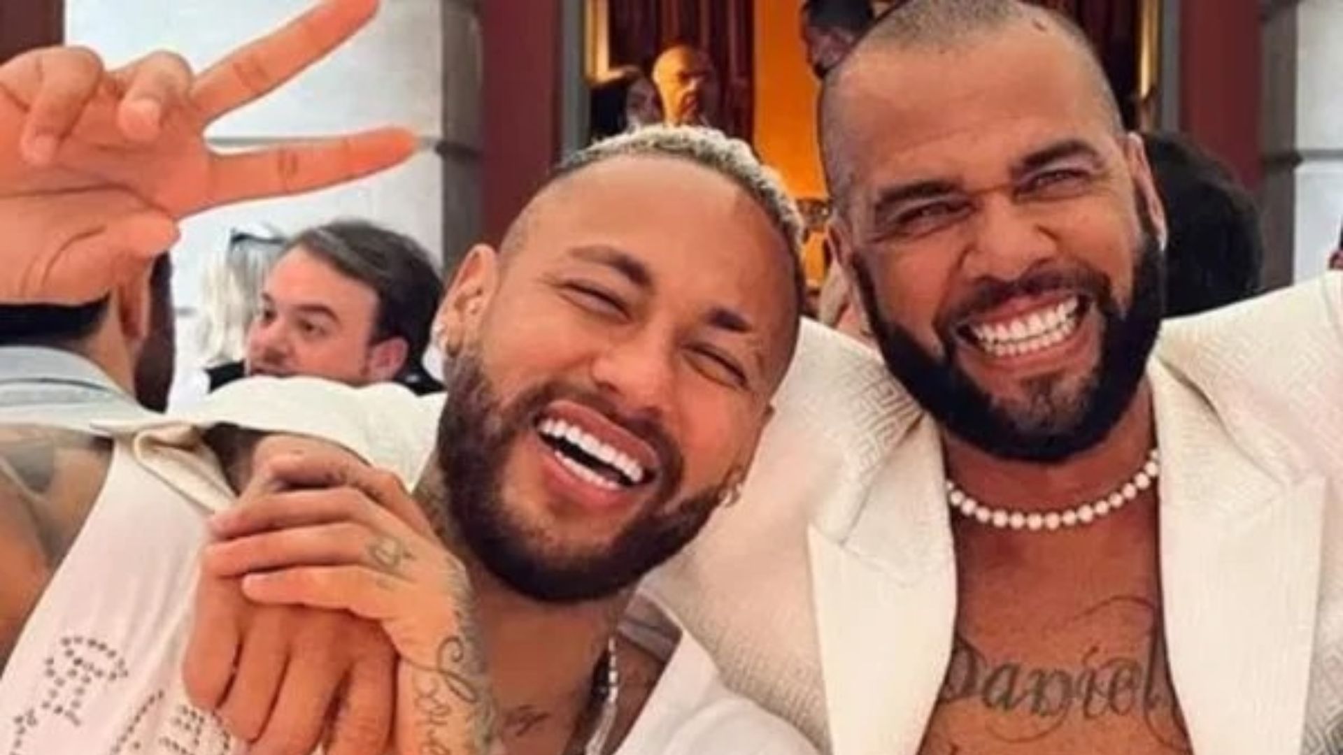 Neymar e Daniel Alves