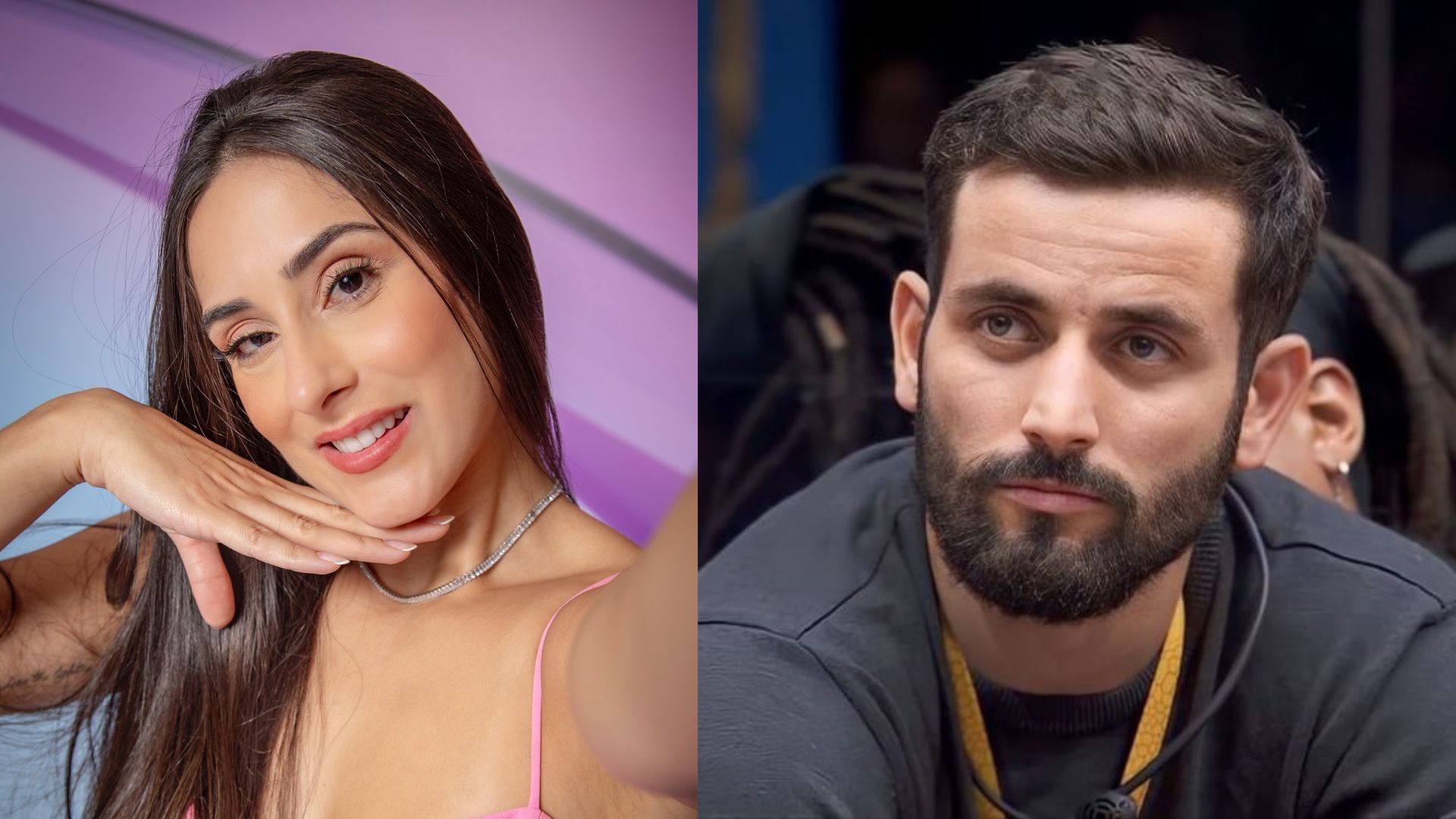 Casal posando para foto