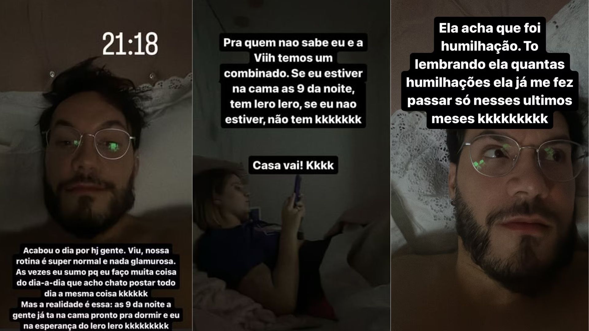 Print dos stories de Eliezer