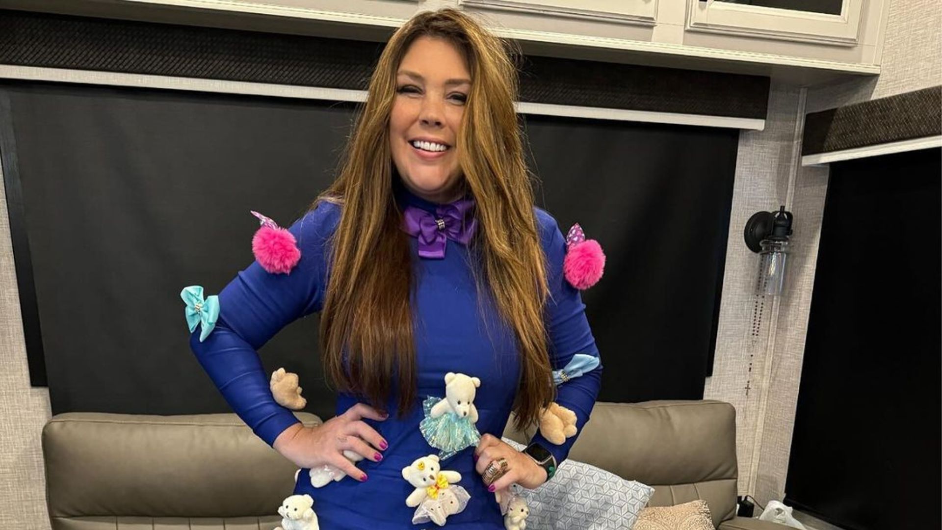 Mulher posando para foto