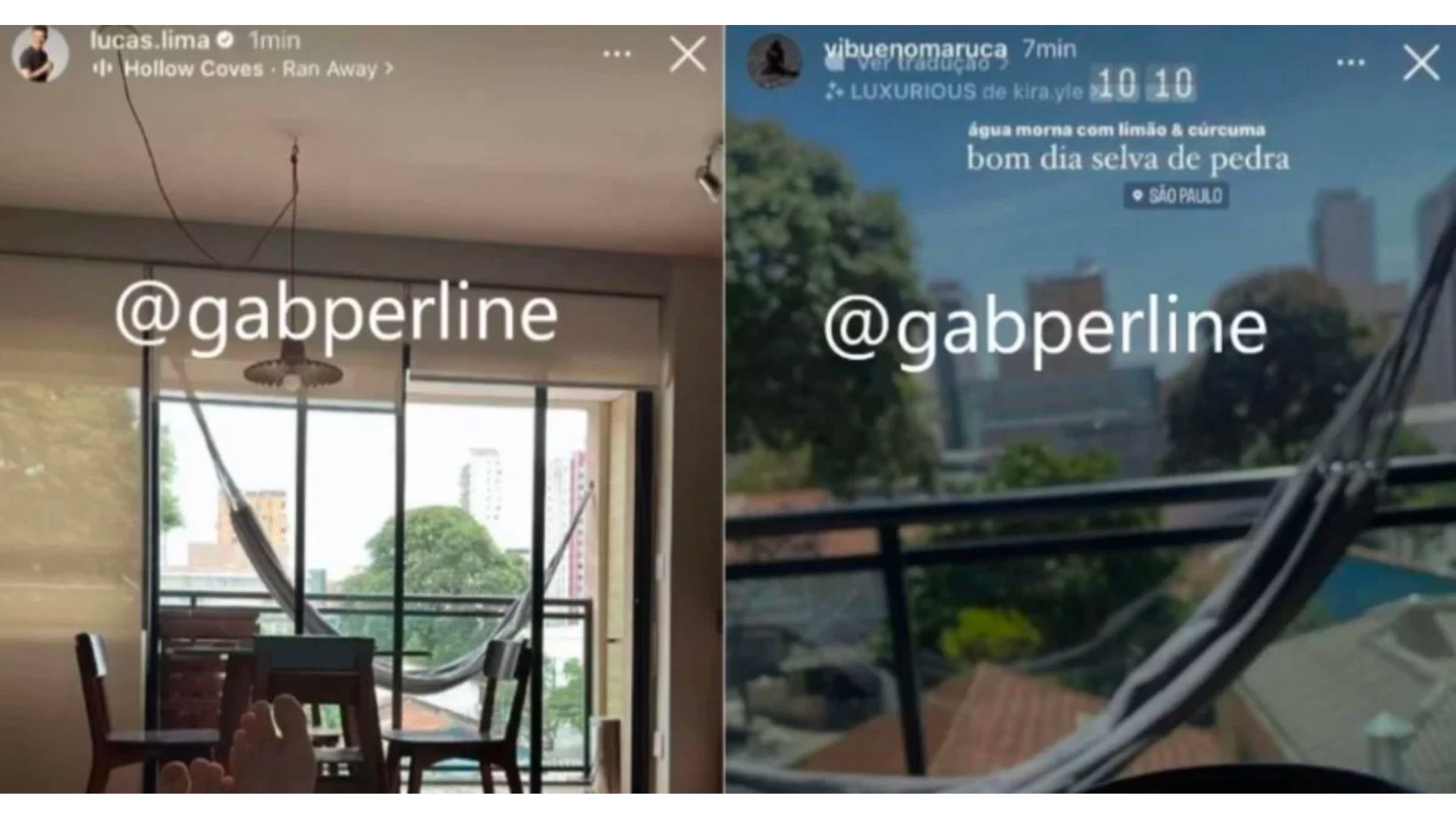 vista do apartamento