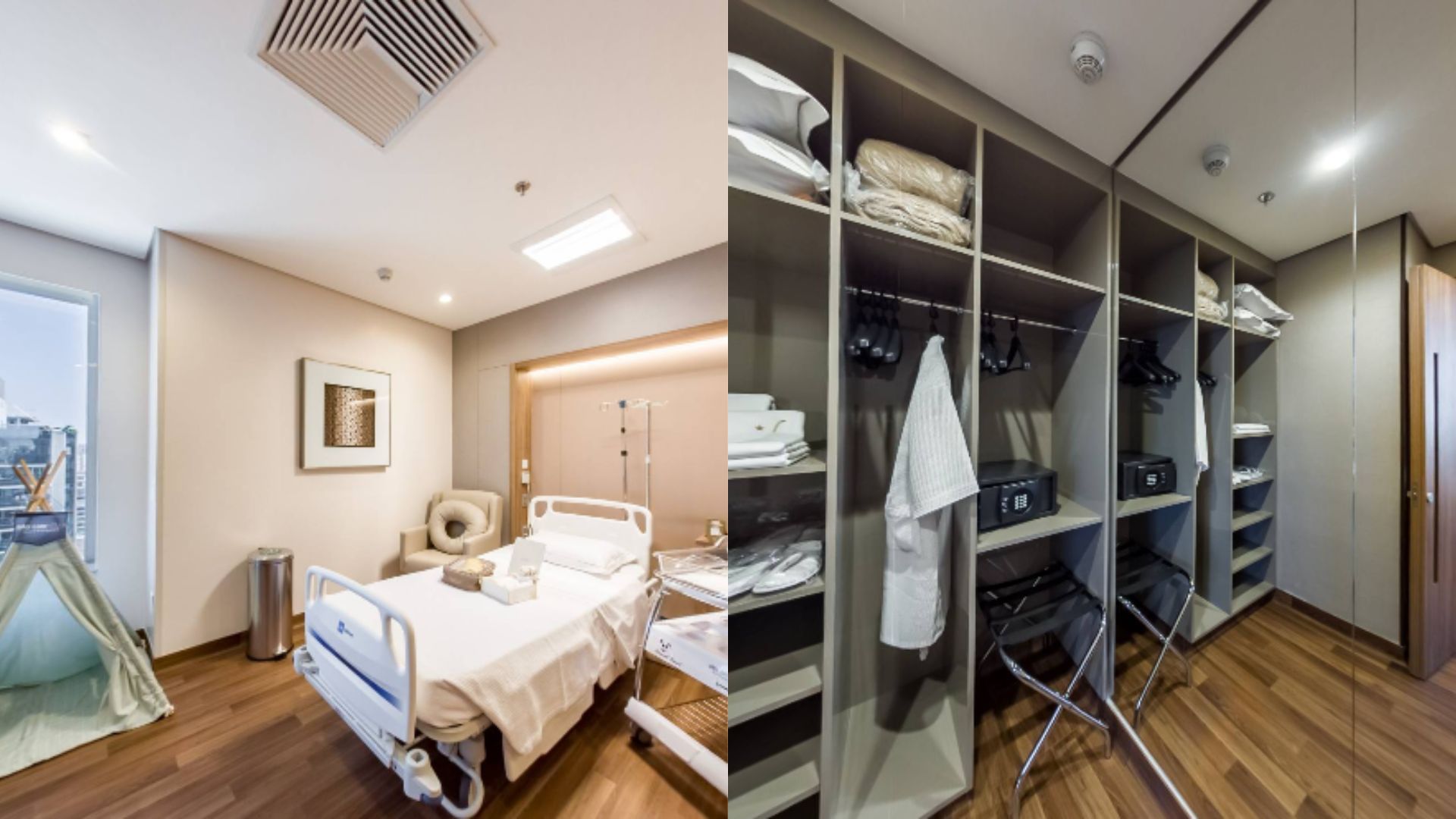 Su&iacute;te presidencial Maternidade S&atilde;o Luiz Star