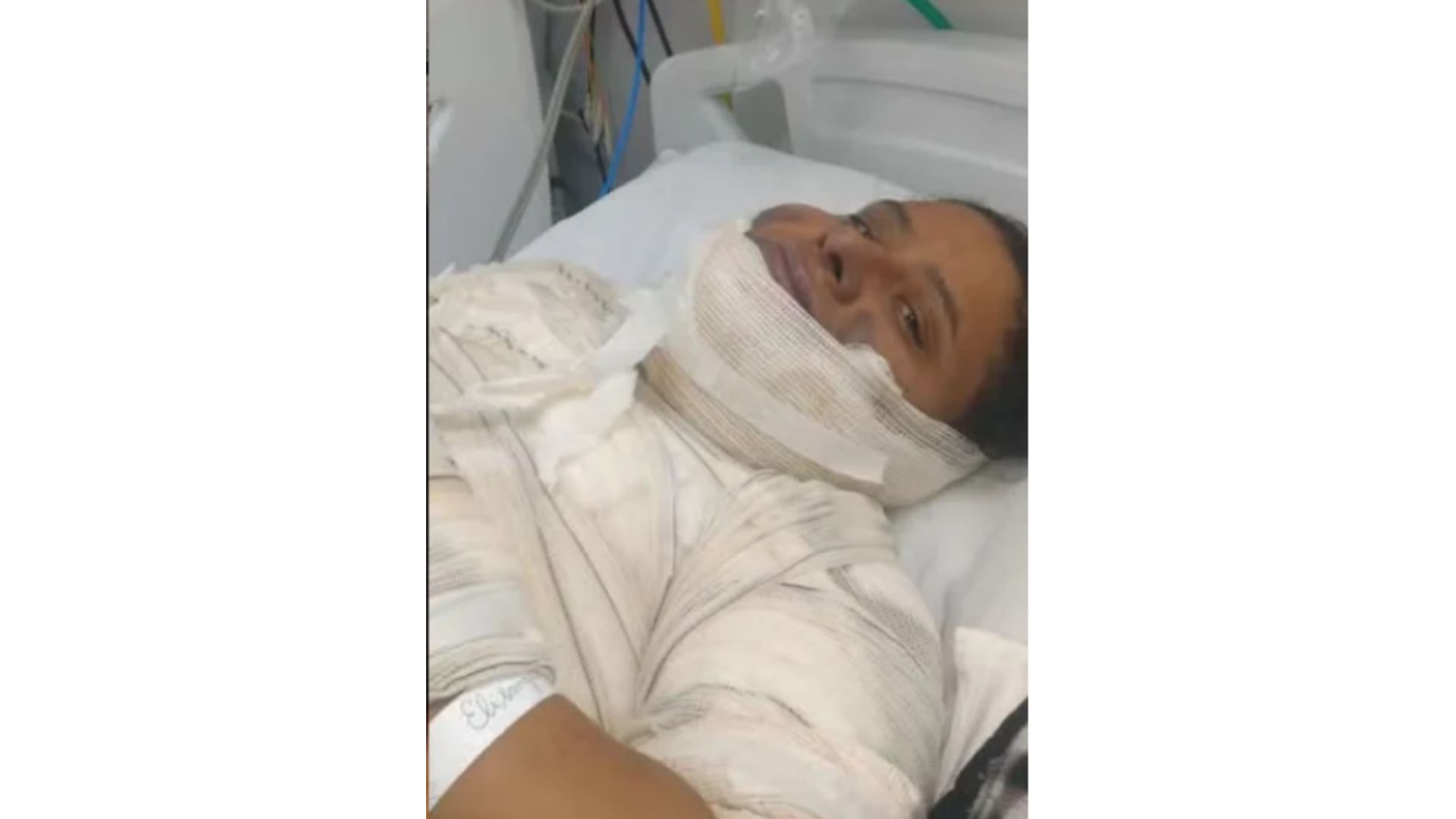 Ela chegou a ficar internada