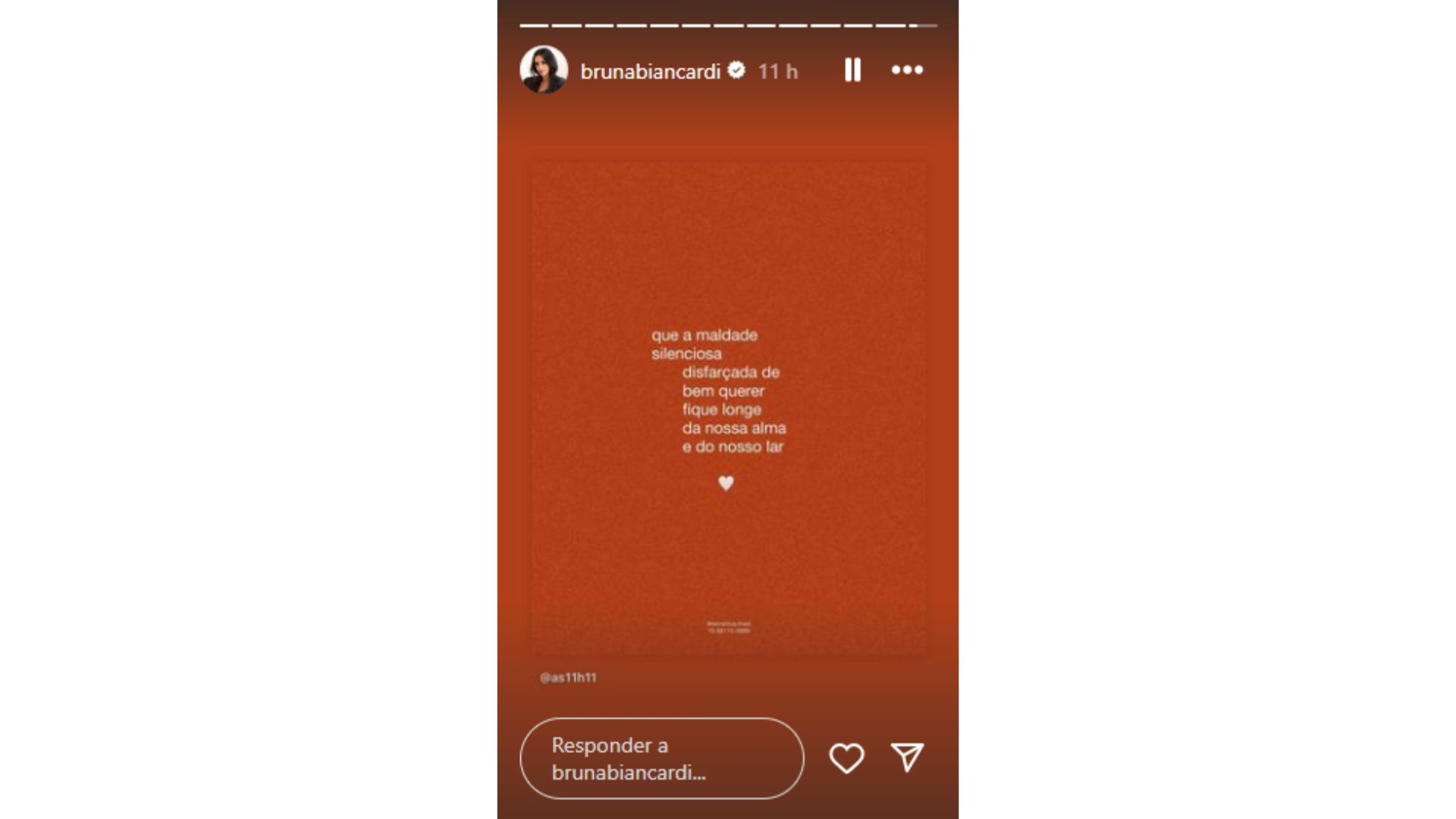 Bruna Biancardi compartilha texto ap&oacute;s boatos de reaproxima&ccedil;&atilde;o com Neymar