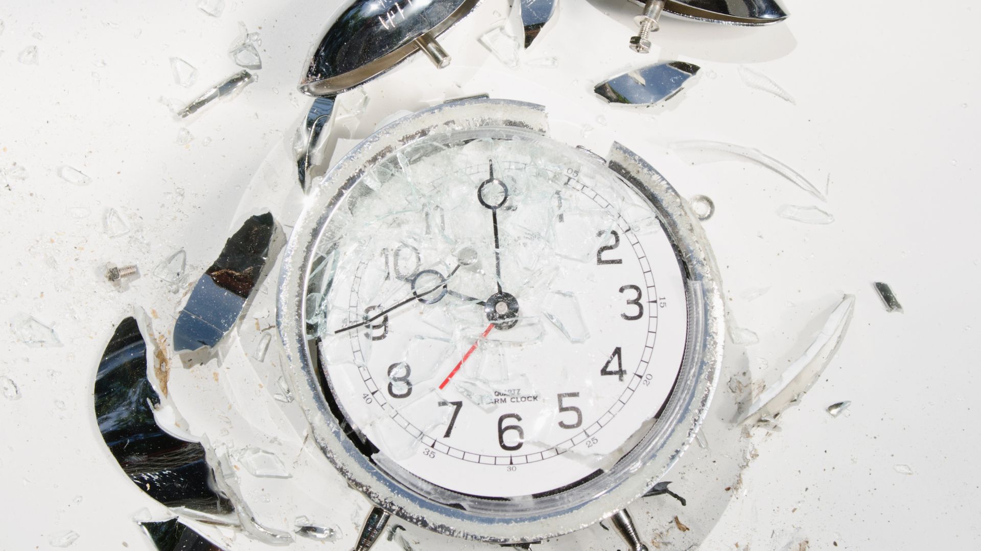 Relógio quebrado