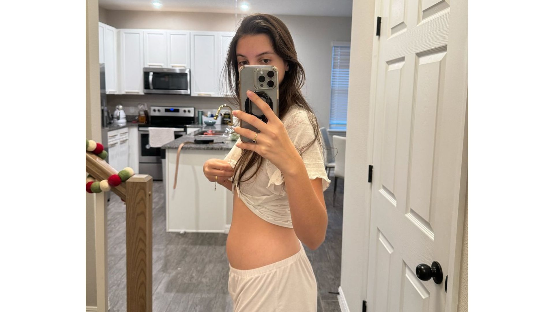 Poliana Landim sofreu uma perda gestacional