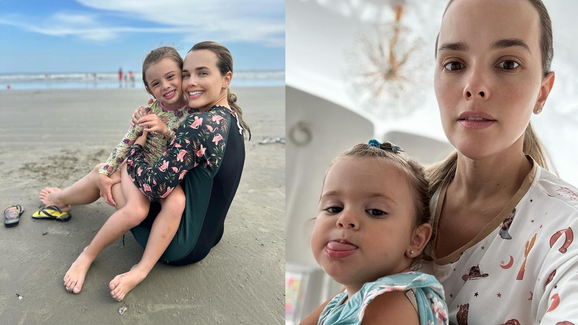 Thaeme e as filhas, Liz e Ivy