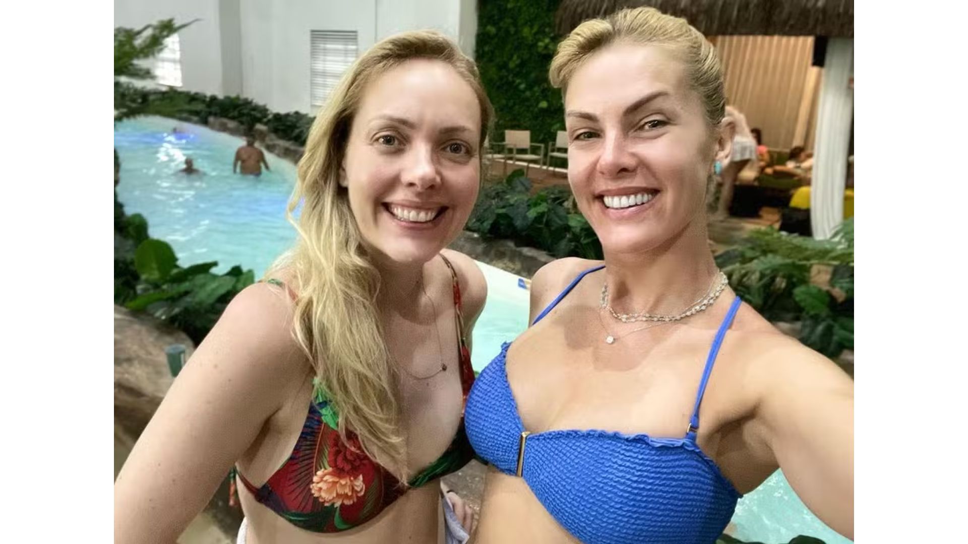 Ana Hickmann e a irm&atilde;, Fernanda Hickmann
